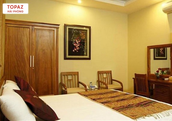 Khách sạn Bank Star có hệ thống phòng nghỉ đa dạng với nhiều loại phòng khác nhau