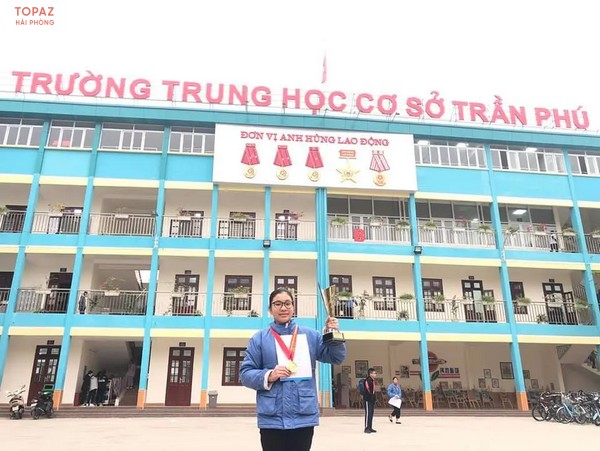 Trường THCS Trần Phú Hải Phòng hoạt động từ thứ 2 - thứ 7