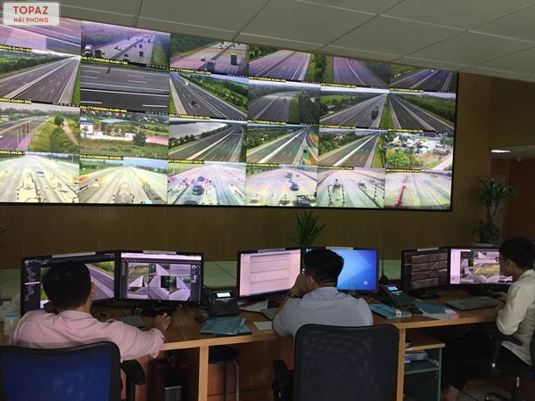 Phòng kiểm soát giao thông phạt nguội trên cao tốc Hà Nội Hải Phòng
