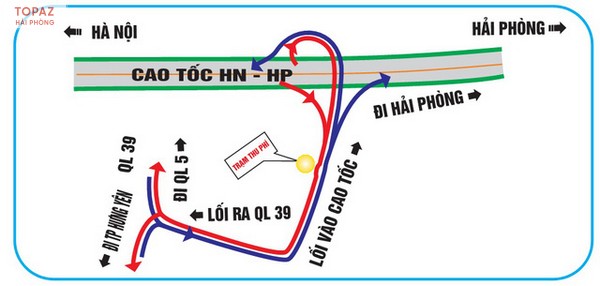 Nút giao cao tốc Hà Nội Hải Phòng Quốc Lộ 39 (Km 21 500) – Hưng Yên