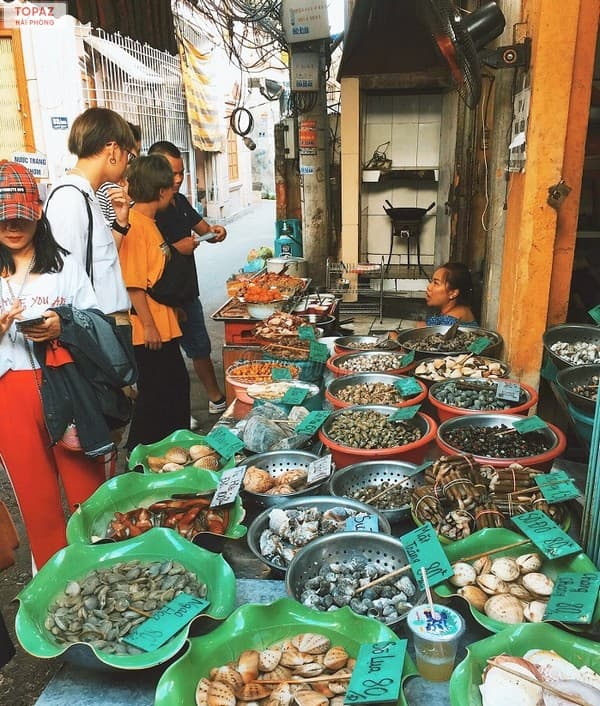 Ốc Hải Phòng vẫn luôn là món ăn đặc sản nổi tiếng thu hút đông đảo du khách