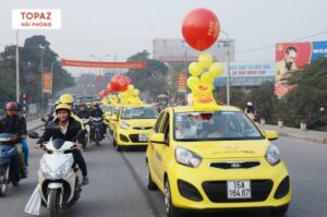 Taxi ở Hải Phòng - Én Vàng với sắc vàng nổi bật trên những cung đường của thành phố hoa phượng đỏ