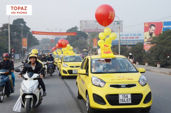 Taxi ở Hải Phòng - Én Vàng với sắc vàng nổi bật trên những cung đường của thành phố hoa phượng đỏ