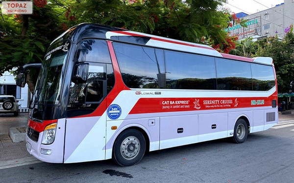 Nhà xe Cát Bà Express chuyên cung cấp dịch vụ vận chuyển chất lượng cao từ Hà Nội đến Hải Phòng