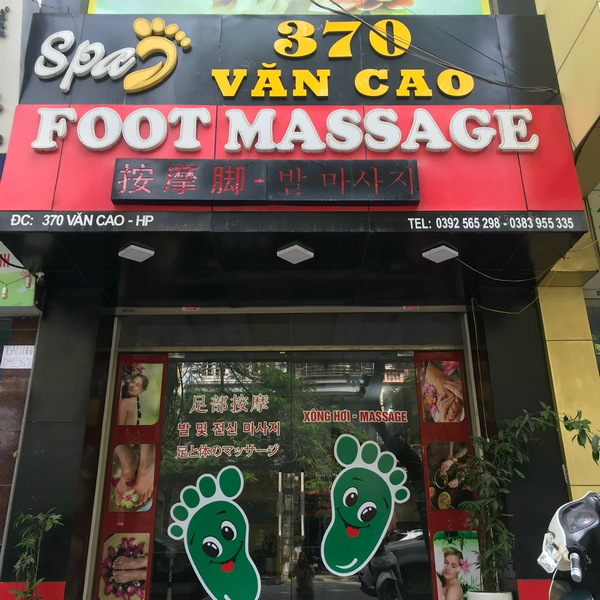 Massage 370 Văn Cao được nhiều du khách nước ngoài yêu thích 