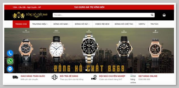 Top 3 cửa hàng bán đồng hồ Replica tại Hải Phòng đáng tin cậy nhất  