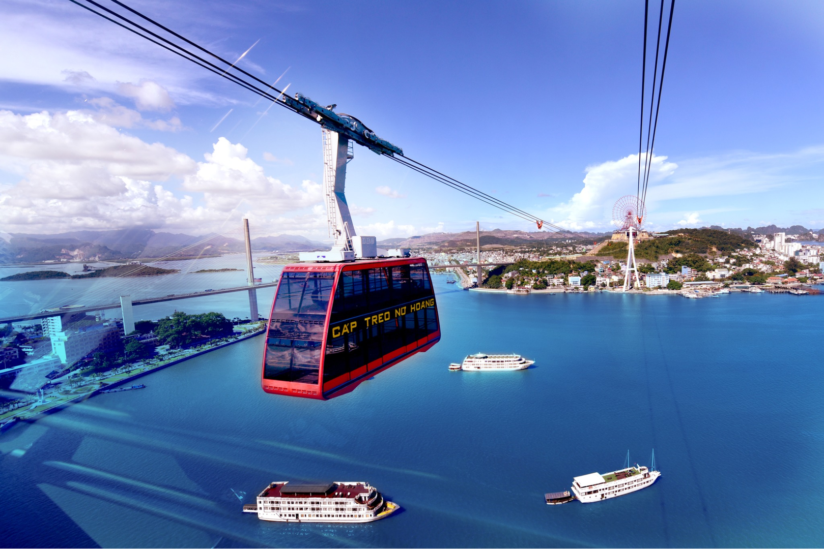 Cáp treo Nữ Hoàng Quảng Ninh